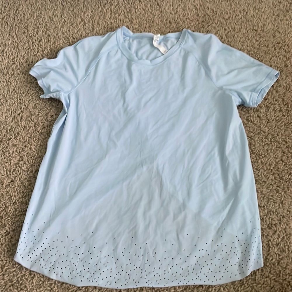 lululemon shirt with open back